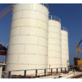 Planta de mezcladora de concreto HZS50 portátil con silo de cemento